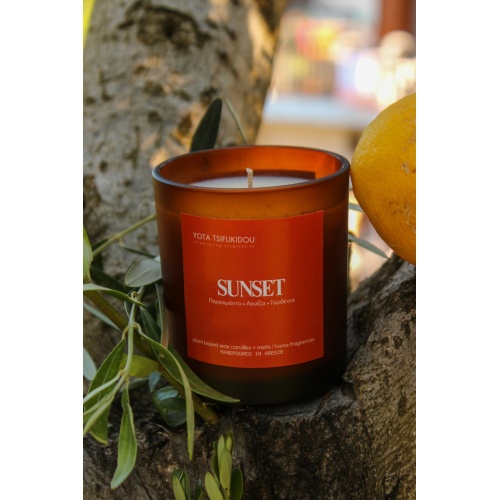 Φυτικό κερί 220g SUNSET